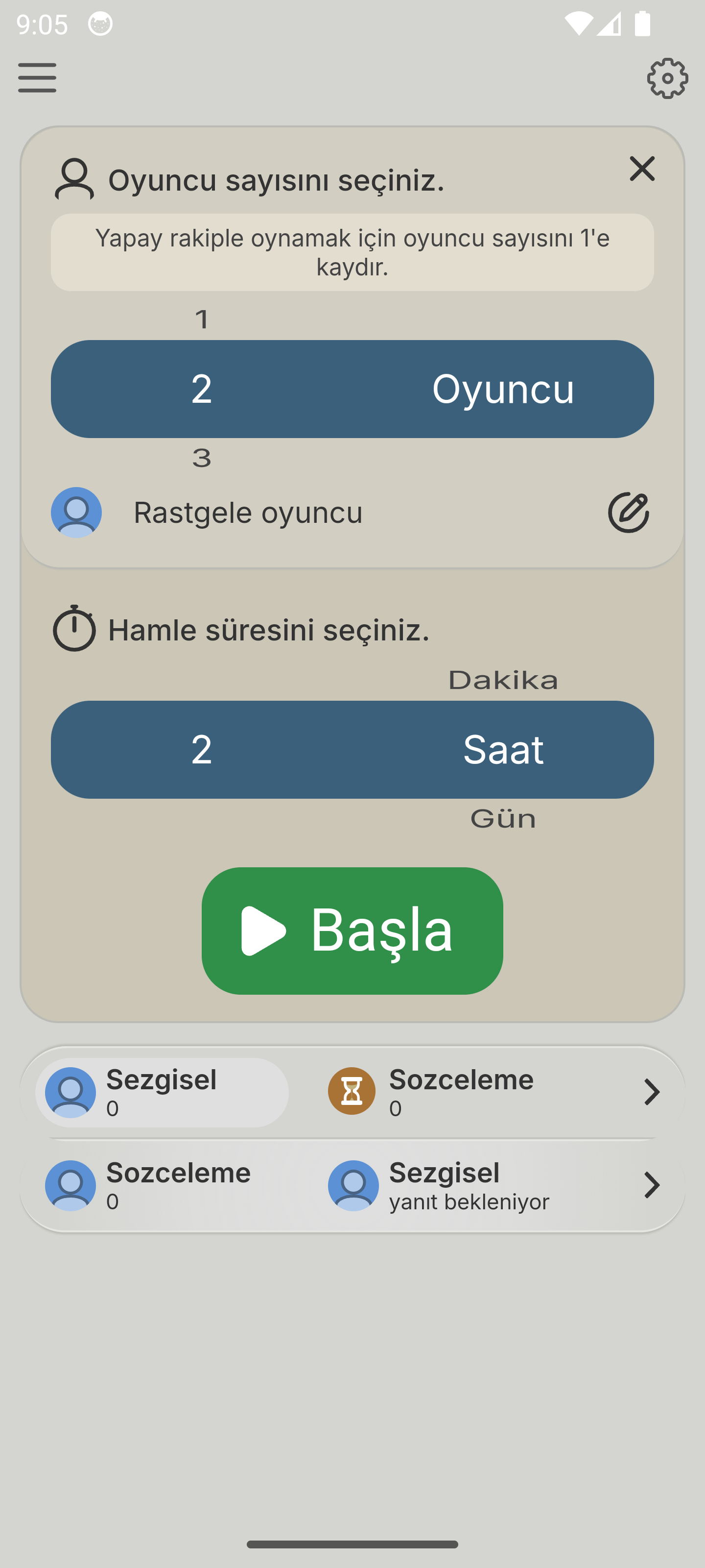 Drt kiilik kelime oyunu